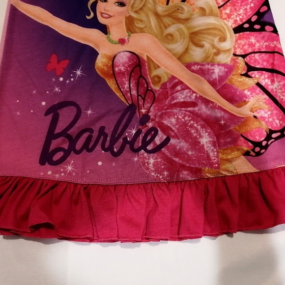 🔥SALE🔥Barbie Mariposa & the Fairy Princess Girl's Nightgown Nighty NWT Size 2T - Picture 4 of 8